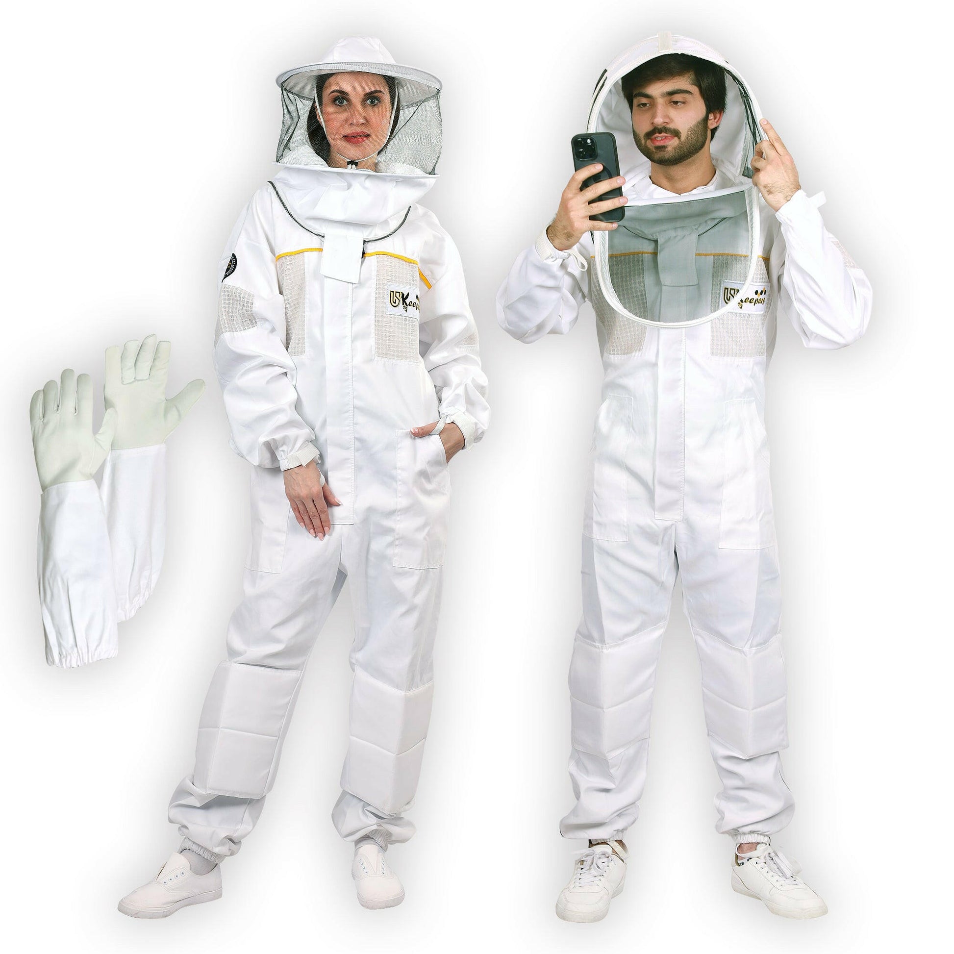 Premium Beekeeper Suits Semi Ventilated Bee keeper Protective Gear.